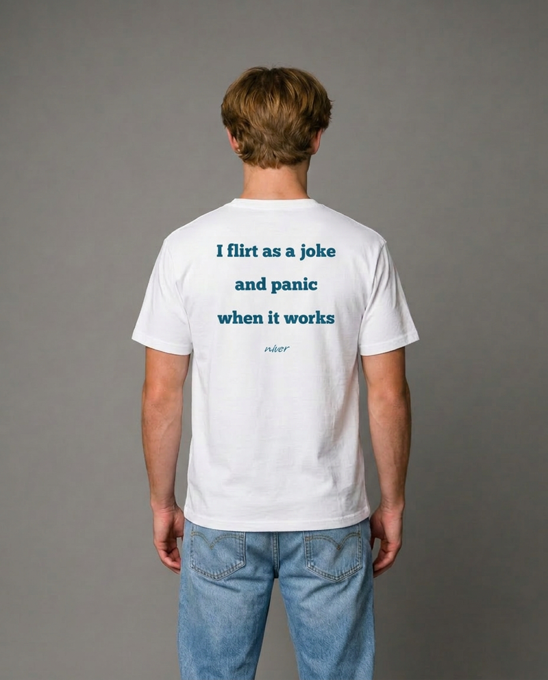 Flirt as a joke T-shirt