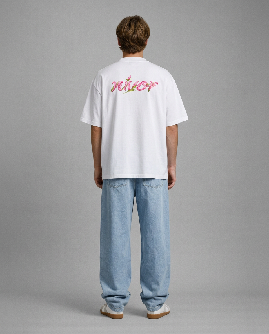 Bloom Wordmark Tee Oversize