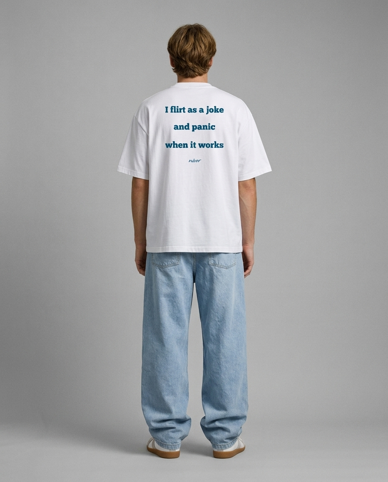 Flirt as a joke Oversize