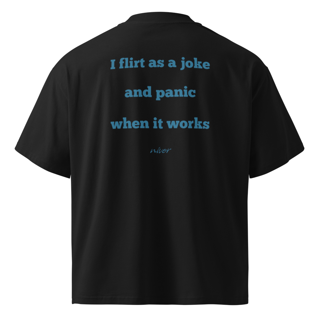 Flirt as a joke Oversize