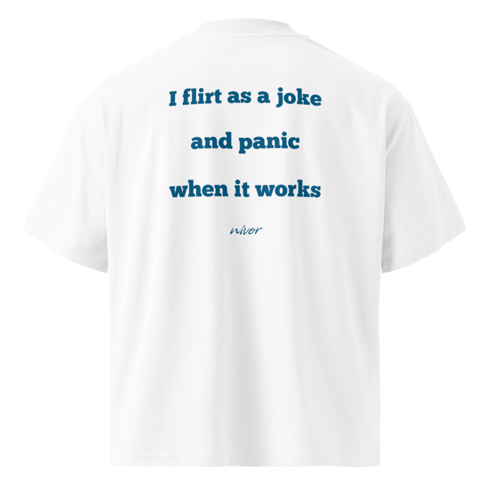 Flirt as a joke Oversize