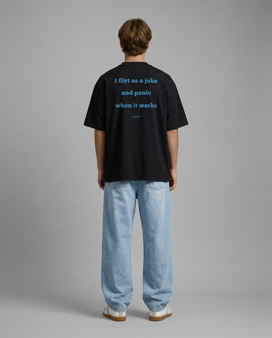 Flirt as a joke Oversize